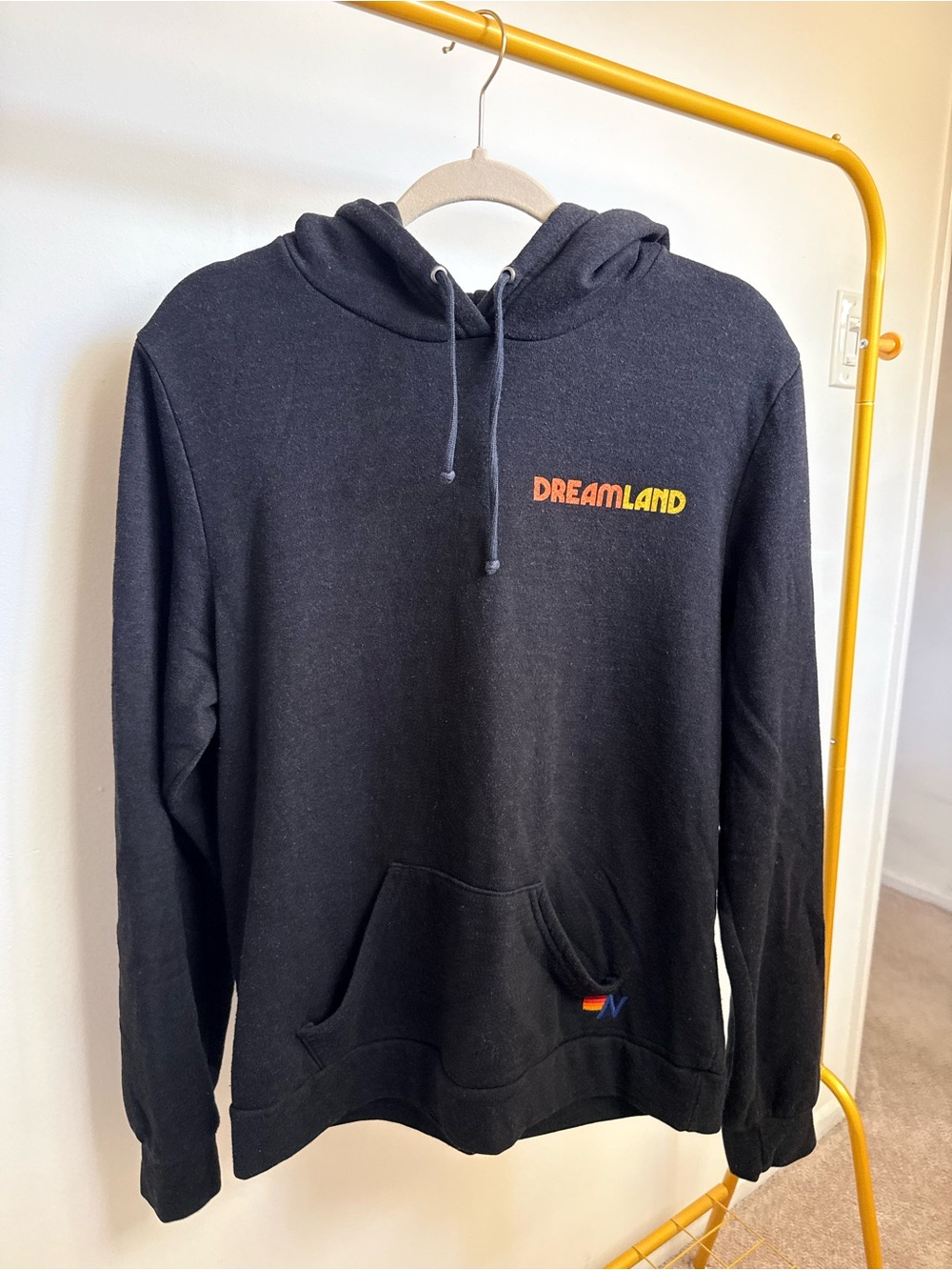 Aviator Nation Dreamland Black Logo Hoodie